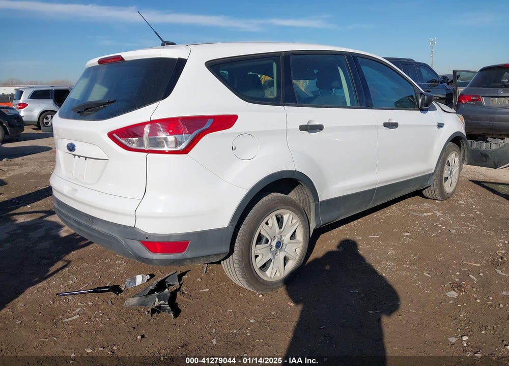 2014 FORD ESCAPE S VIN: 1FMCU0F7XEUE01752