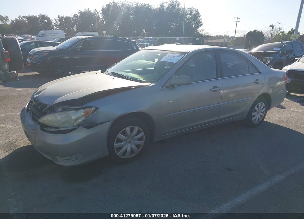 2005 TOYOTA CAMRY LE VIN: 4T1BE32K45U606567