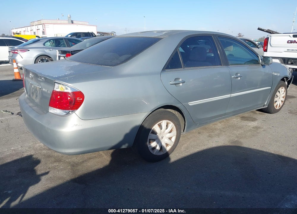2005 TOYOTA CAMRY LE VIN: 4T1BE32K45U606567