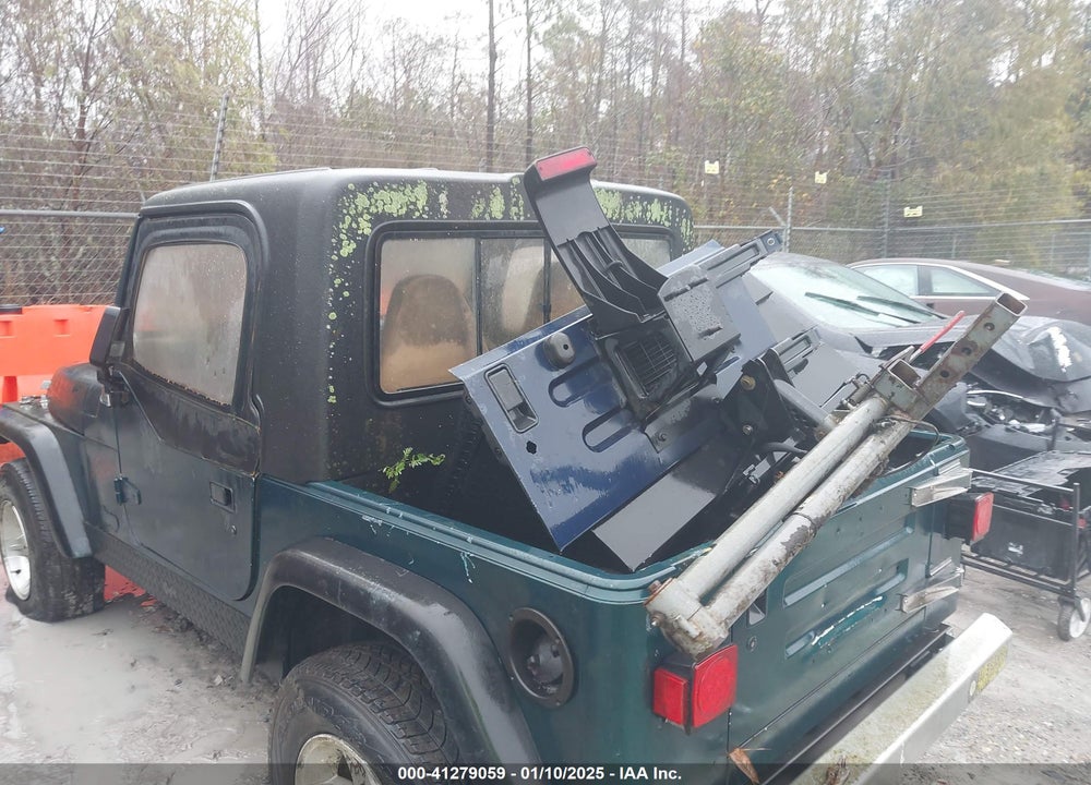1998 JEEP WRANGLER SE VIN: 1J4FY29P6WP786184
