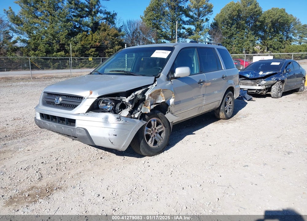 2003 HONDA PILOT EX-L VIN: 2HKYF18653H528639