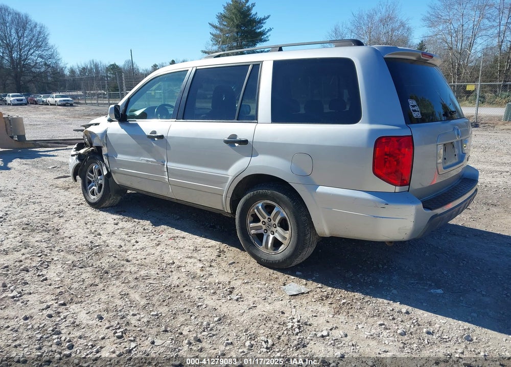 2003 HONDA PILOT EX-L VIN: 2HKYF18653H528639