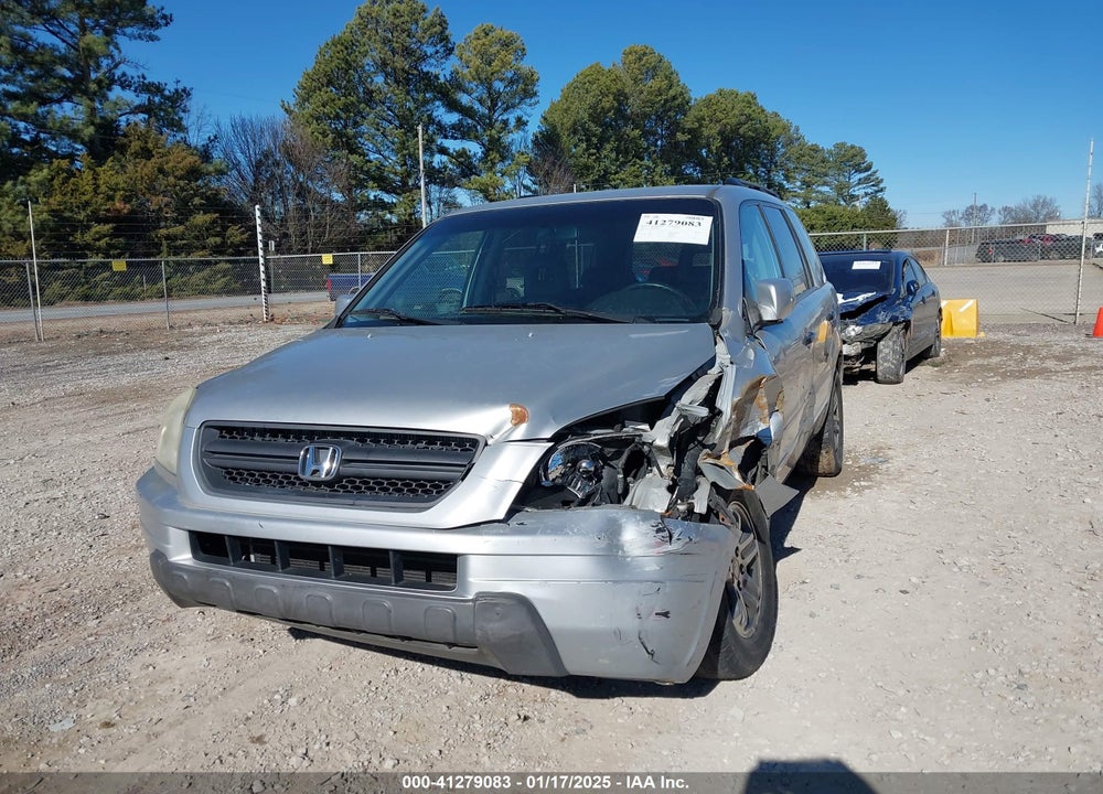 2003 HONDA PILOT EX-L VIN: 2HKYF18653H528639