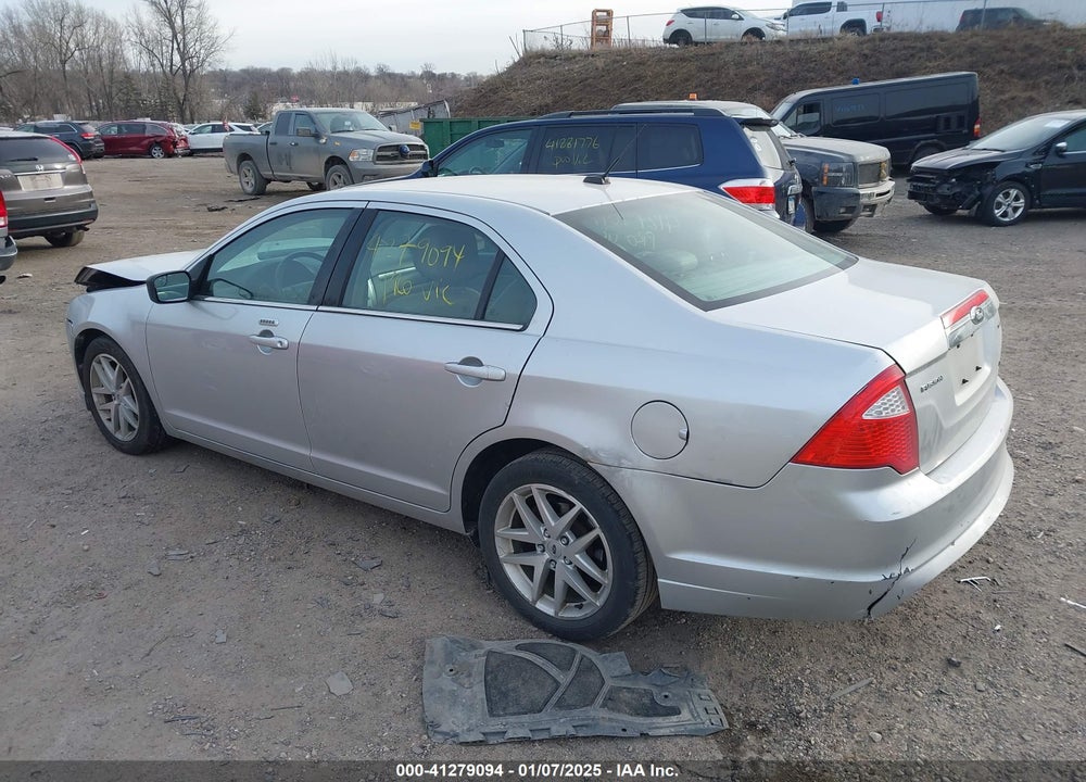 2012 FORD FUSION VIN: 3FAHP0JA8CR345700