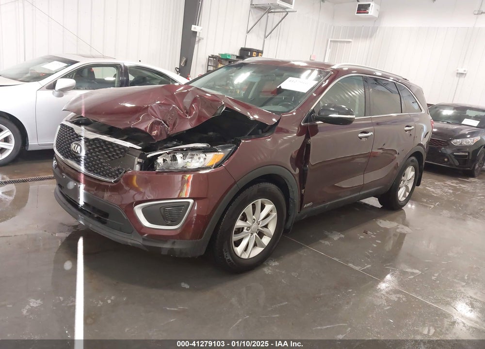 2017 KIA SORENTO 2.4L LX VIN: 5XYPGDA30HG264920