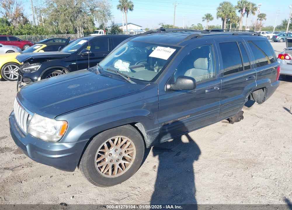2004 JEEP GRAND CHEROKEE LIMITED VIN: 1J4GX58S84C199374
