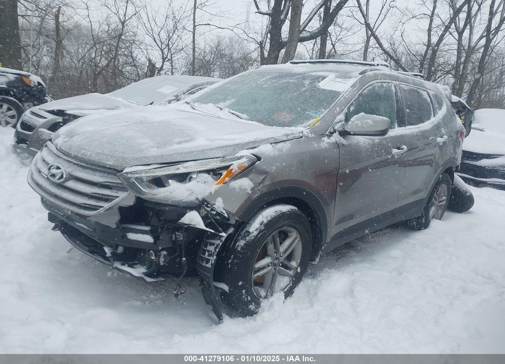 2017 HYUNDAI SANTA FE SPORT VIN: 5XYZUDLB3HG444768