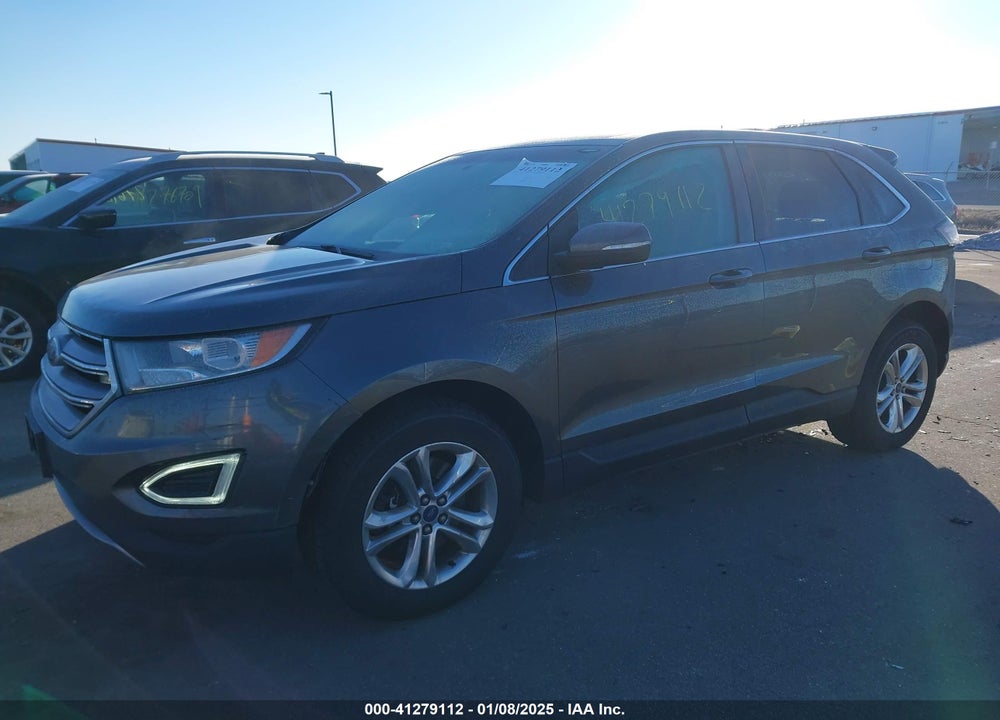 2015 FORD EDGE SEL VIN: 2FMTK4J85FBC27450