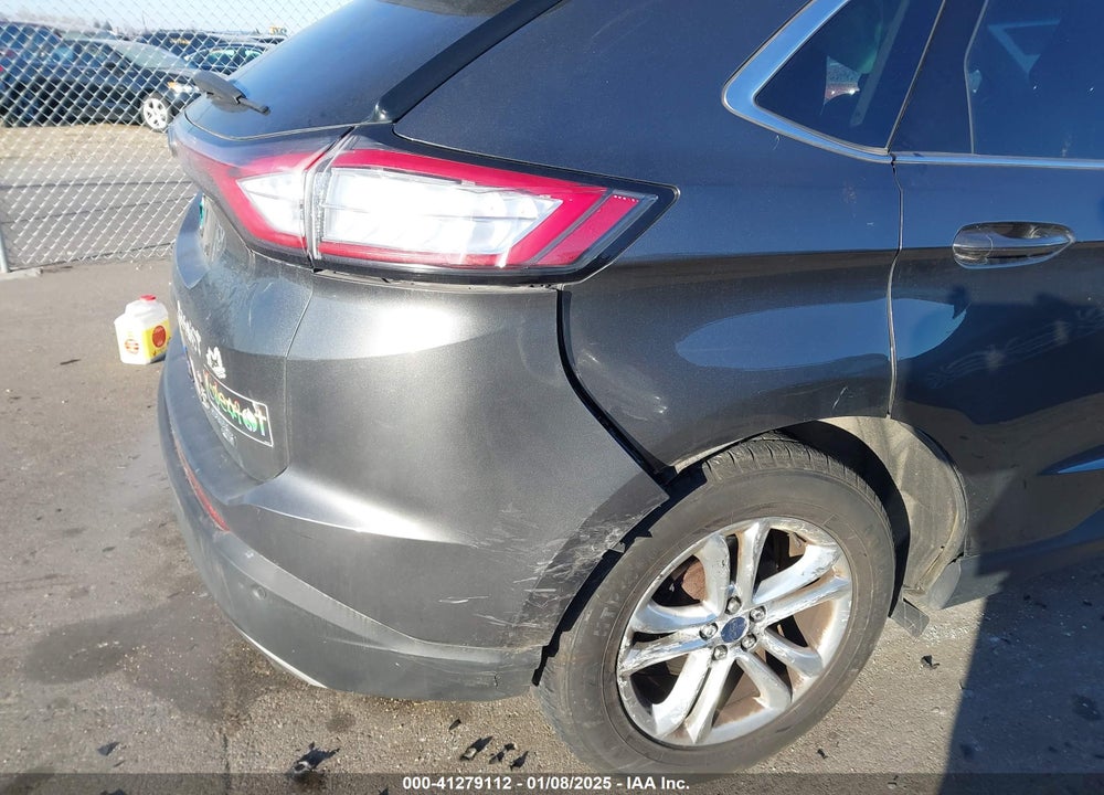 2015 FORD EDGE SEL VIN: 2FMTK4J85FBC27450
