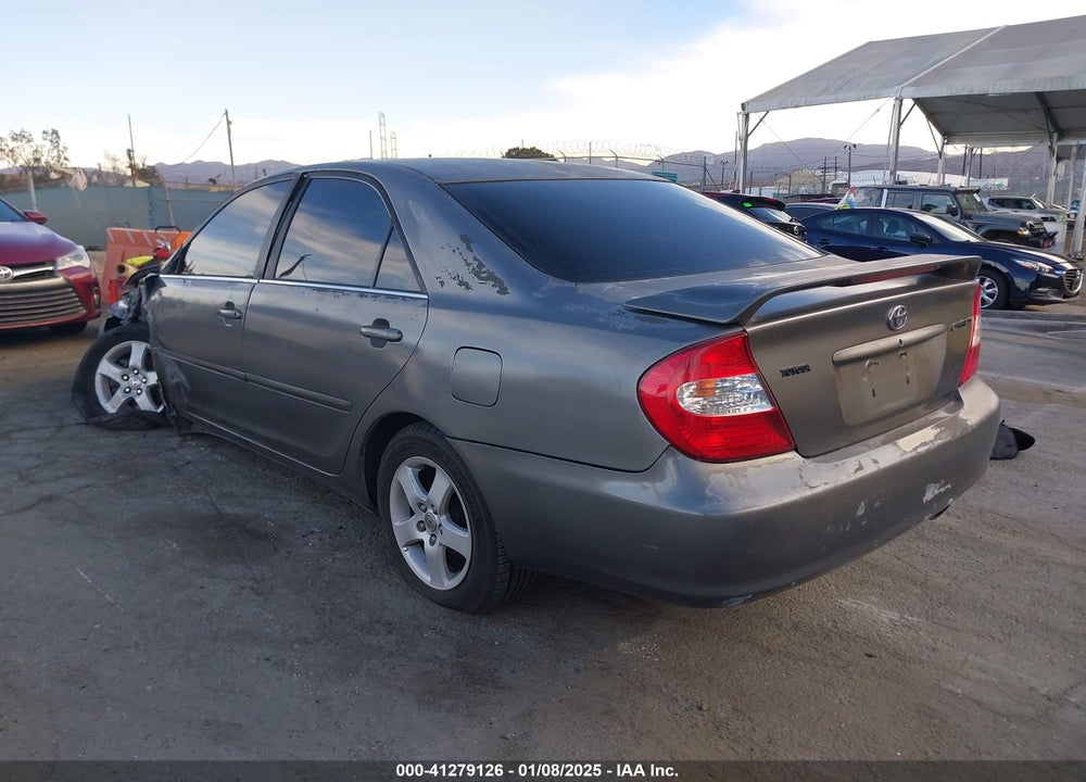 2003 TOYOTA CAMRY SE V6 VIN: 4T1BF32K33U560319
