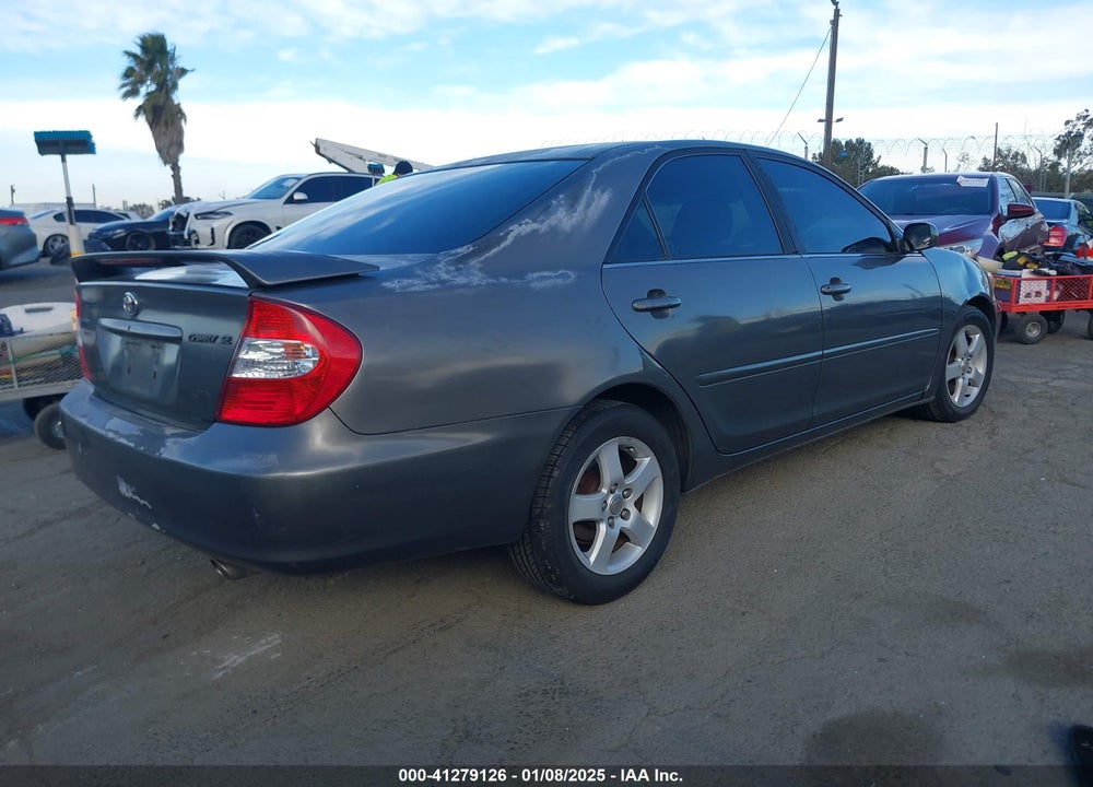 2003 TOYOTA CAMRY SE V6 VIN: 4T1BF32K33U560319