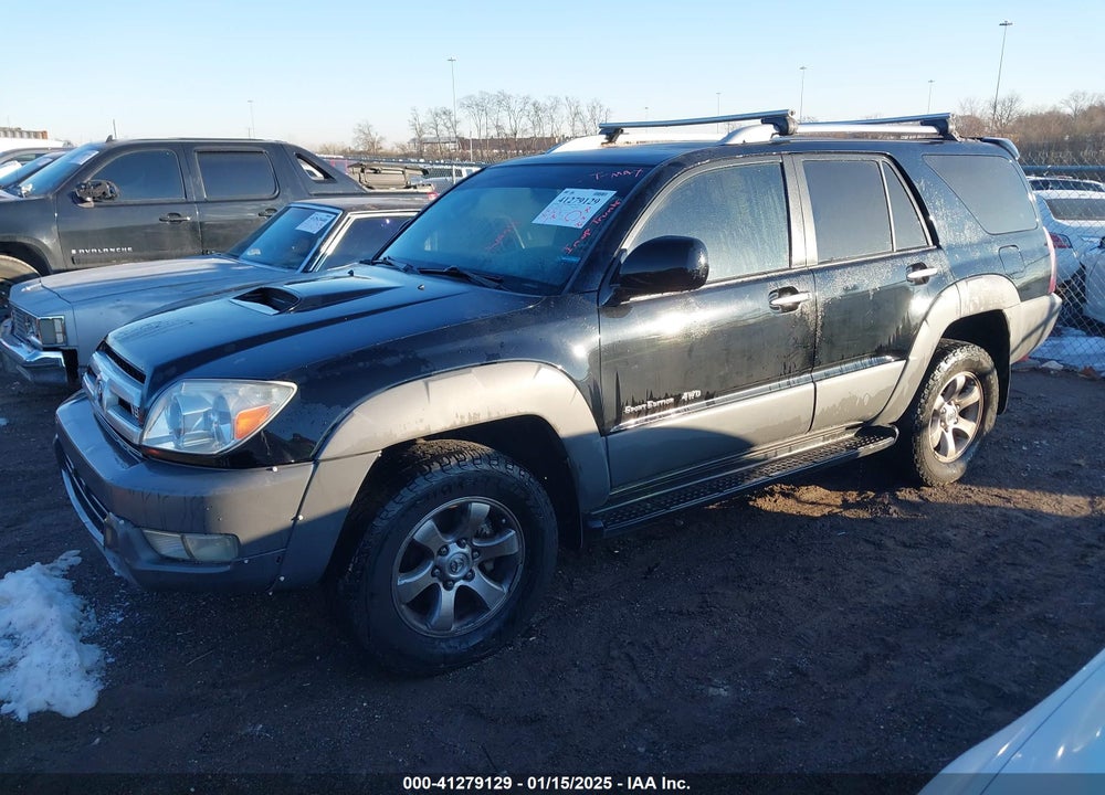 2003 TOYOTA 4RUNNER SR5 SPORT V8 VIN: JTEBT14R830009558