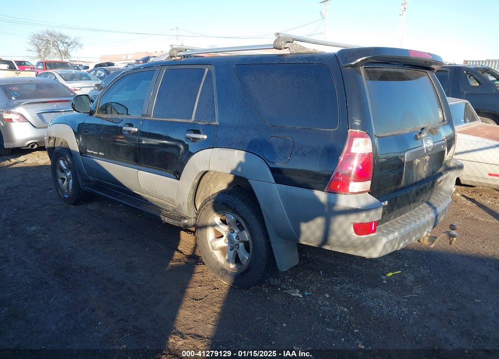 2003 TOYOTA 4RUNNER SR5 SPORT V8 VIN: JTEBT14R830009558