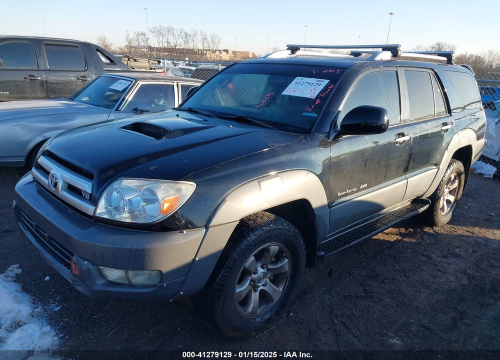 2003 TOYOTA 4RUNNER SR5 SPORT V8 VIN: JTEBT14R830009558
