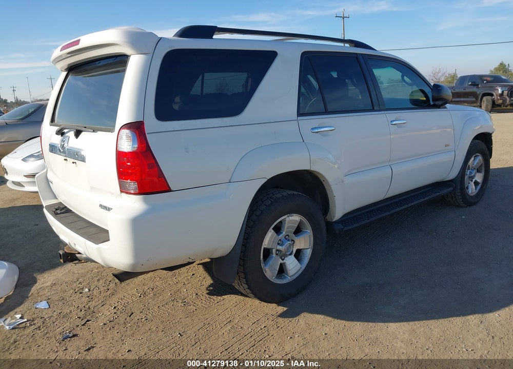 2007 TOYOTA 4RUNNER VIN: JTEZU14R478076872