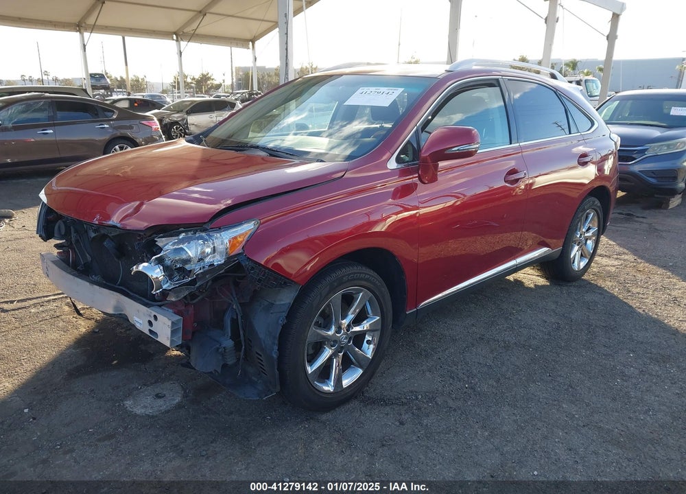 2010 LEXUS RX 350 BASE (A6) VIN: JTJBK1BA4A2410656
