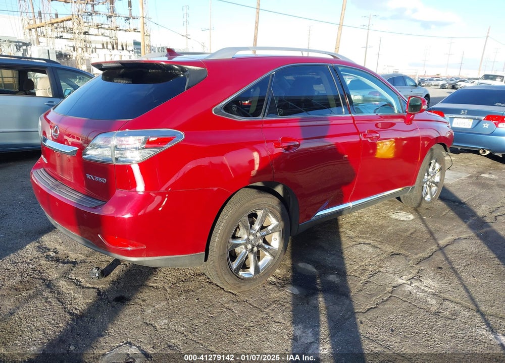 2010 LEXUS RX 350 BASE (A6) VIN: JTJBK1BA4A2410656