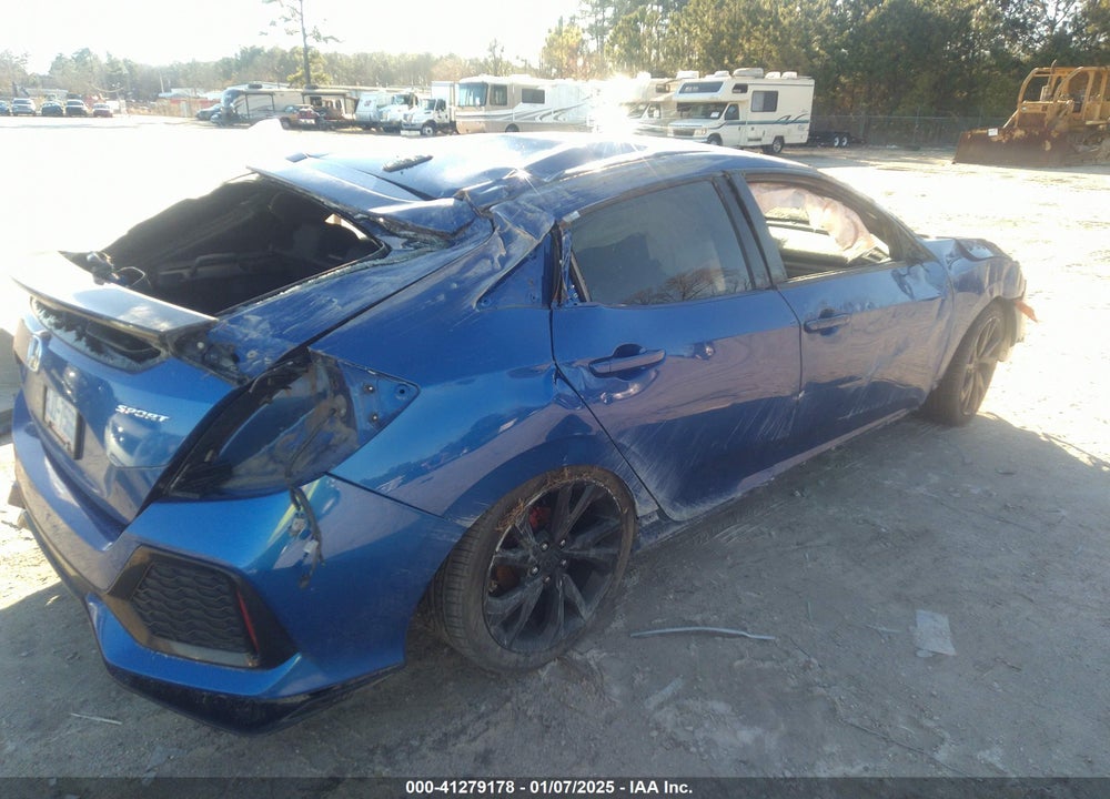 2018 HONDA CIVIC VIN: SHHFK7H43JU229357