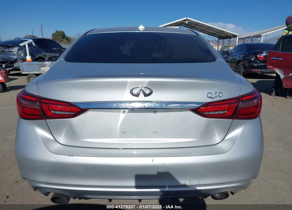 2018 INFINITI Q50 3.0T LUXE VIN: JN1EV7AR5JM611068