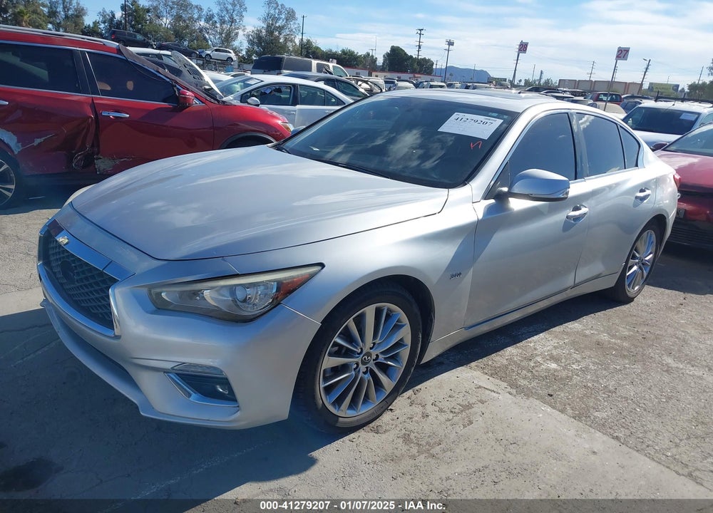2018 INFINITI Q50 3.0T LUXE VIN: JN1EV7AR5JM611068