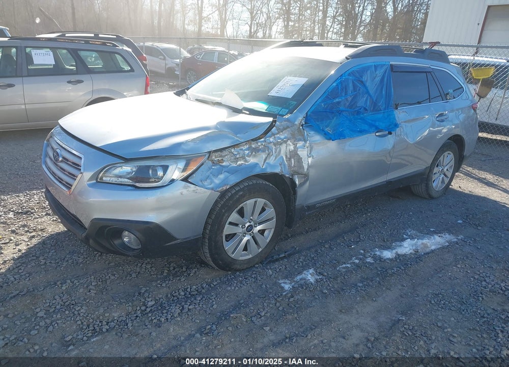 2015 SUBARU OUTBACK 2.5I PREMIUM VIN: 4S4BSADC7F3326104