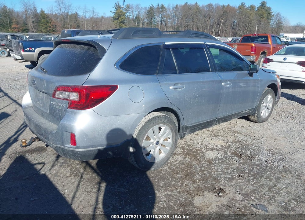2015 SUBARU OUTBACK 2.5I PREMIUM VIN: 4S4BSADC7F3326104