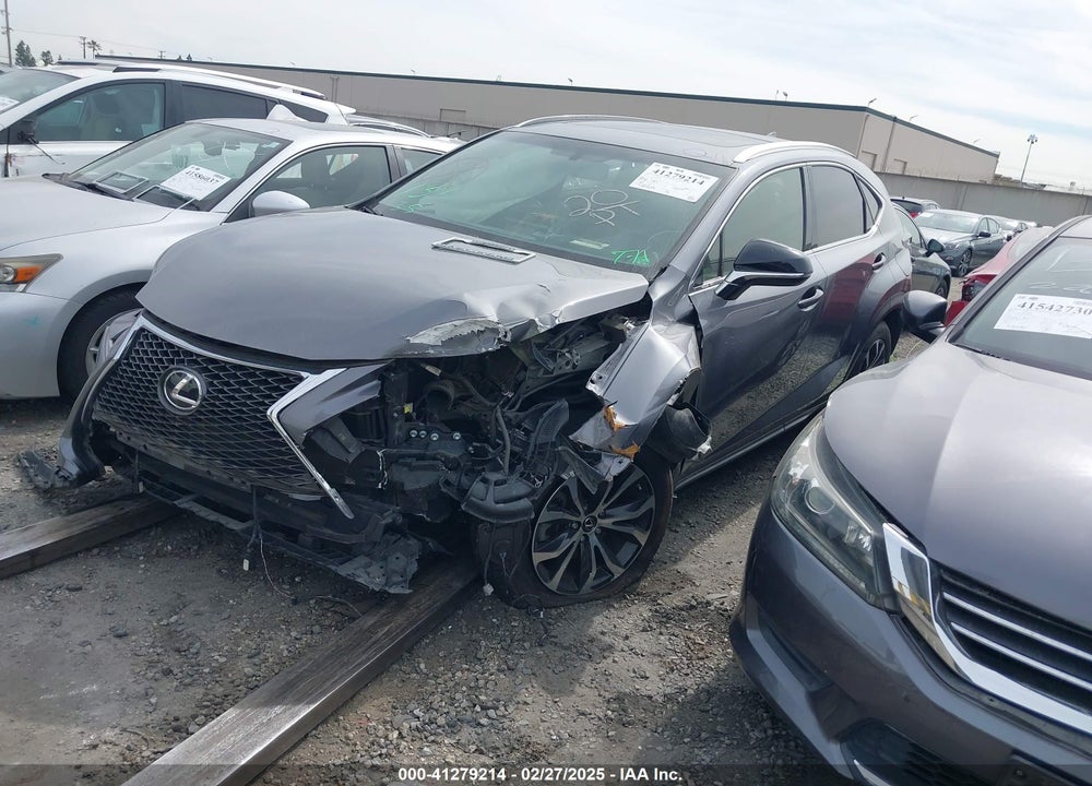 2017 LEXUS NX 200T F SPORT VIN: JTJYARBZ8H2064106