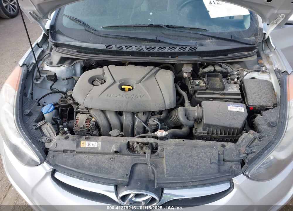 2013 HYUNDAI ELANTRA VIN: KMHDH4AE7DU009798