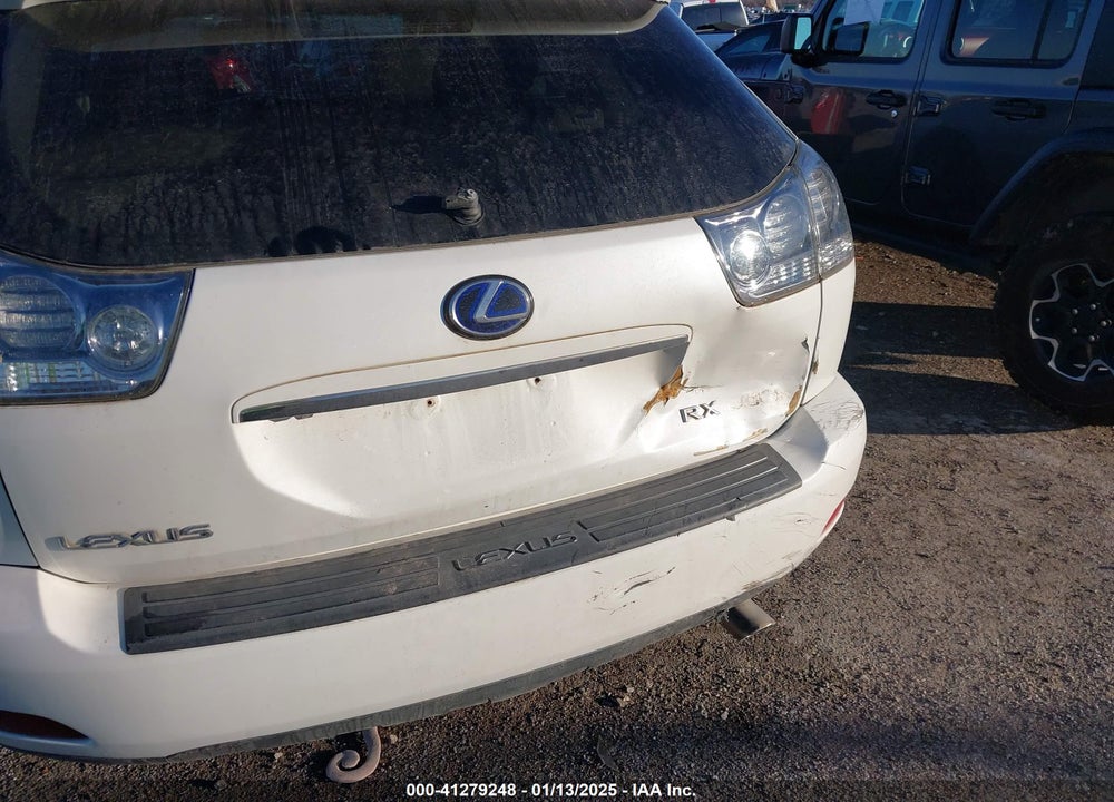 2008 LEXUS RX 400H VIN: JTJGW31U082006099