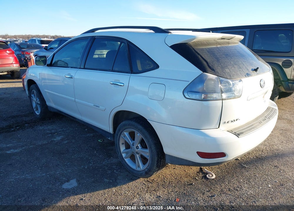 2008 LEXUS RX 400H VIN: JTJGW31U082006099
