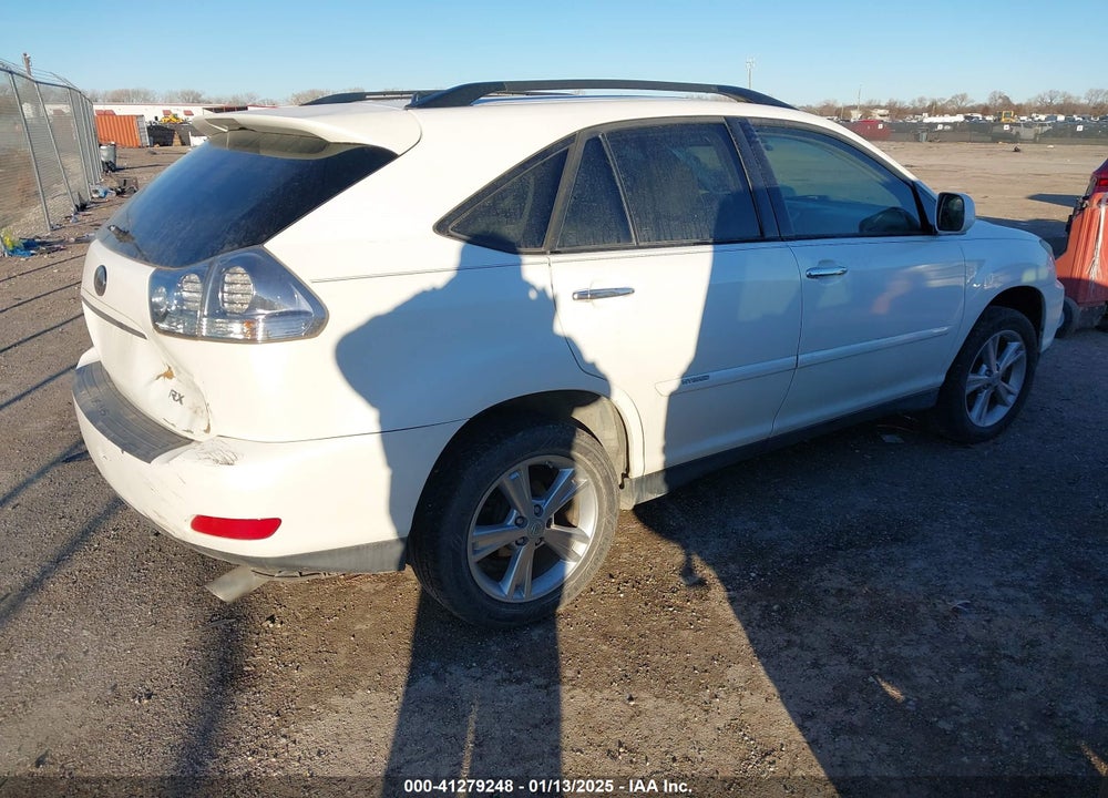 2008 LEXUS RX 400H VIN: JTJGW31U082006099