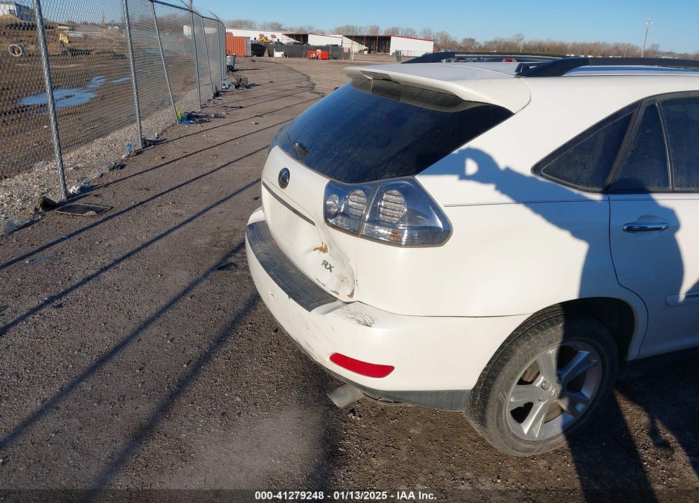 2008 LEXUS RX 400H VIN: JTJGW31U082006099