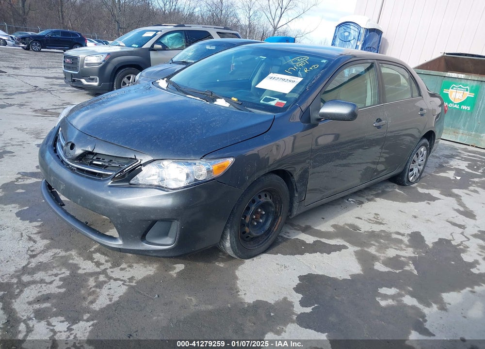 2013 TOYOTA COROLLA LE VIN: 2T1BU4EE3DC936313