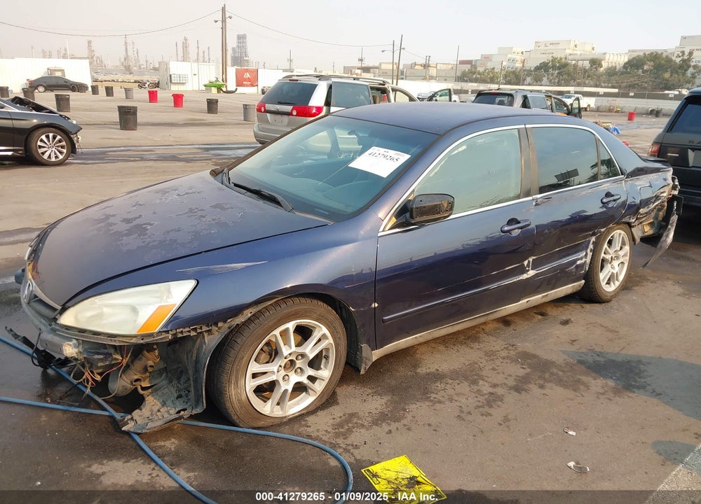 2007 HONDA ACCORD VIN: 1HGCM56497A186216