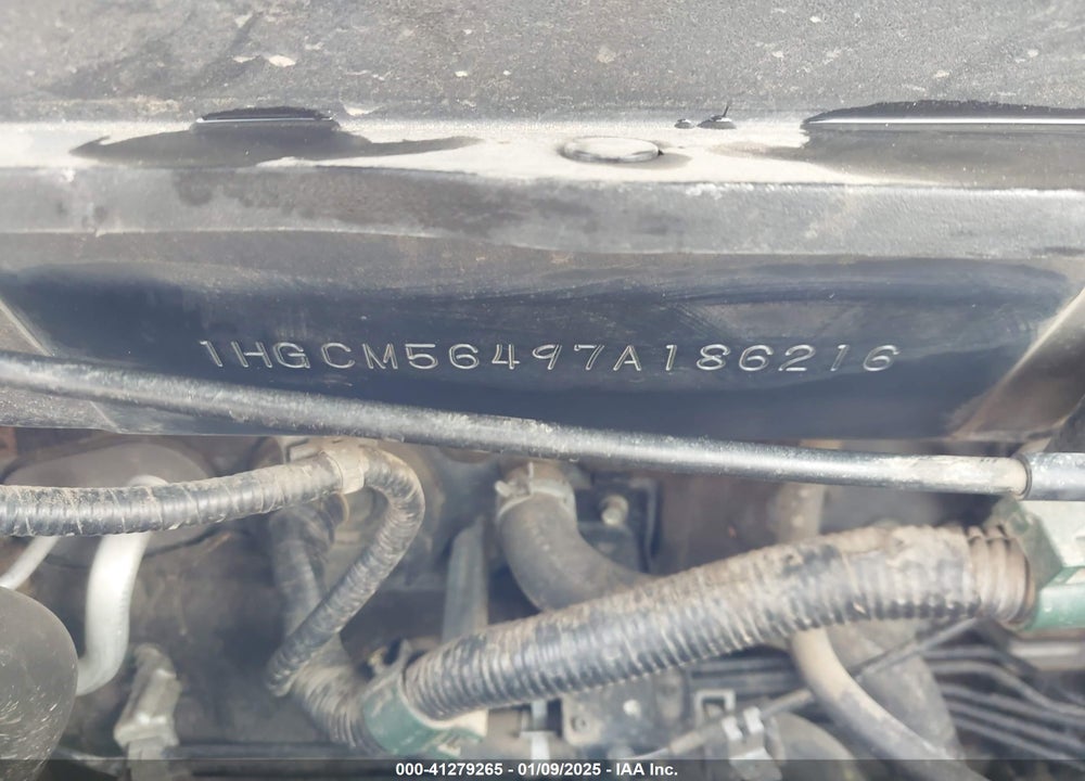 2007 HONDA ACCORD VIN: 1HGCM56497A186216