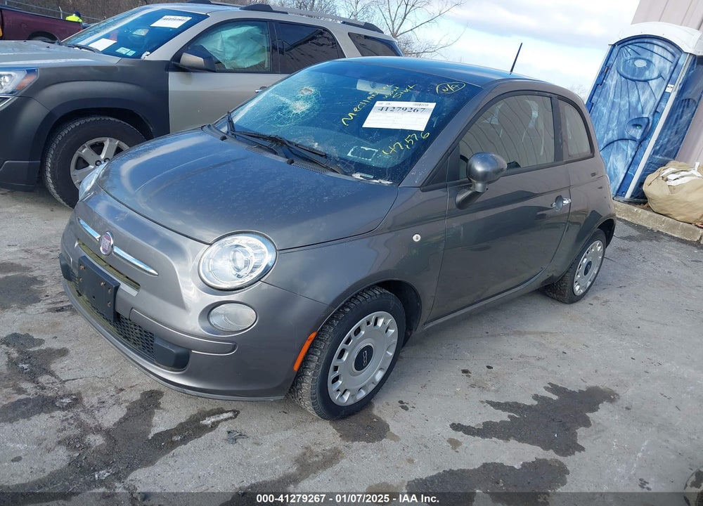 2012 FIAT 500 VIN: 3C3CFFAR1CT352334