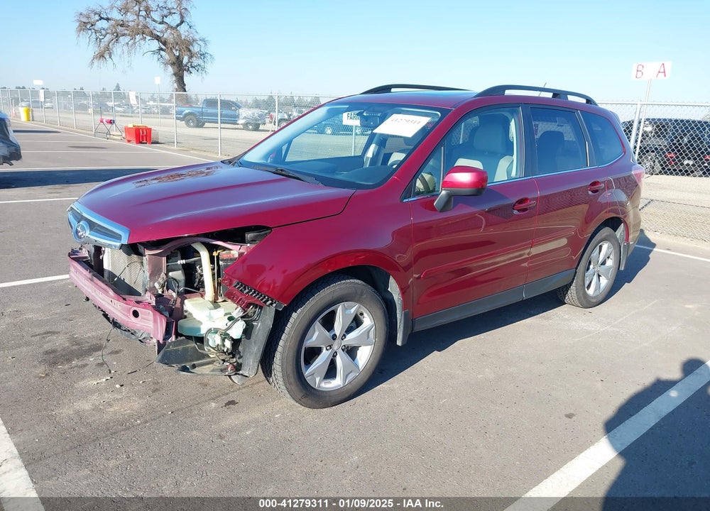 2014 SUBARU FORESTER 2.5I LIMITED VIN: JF2SJAHC9EH422370