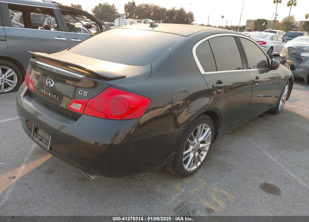 2007 INFINITI G35 JOURNEY VIN: JNKBV61E67M723568