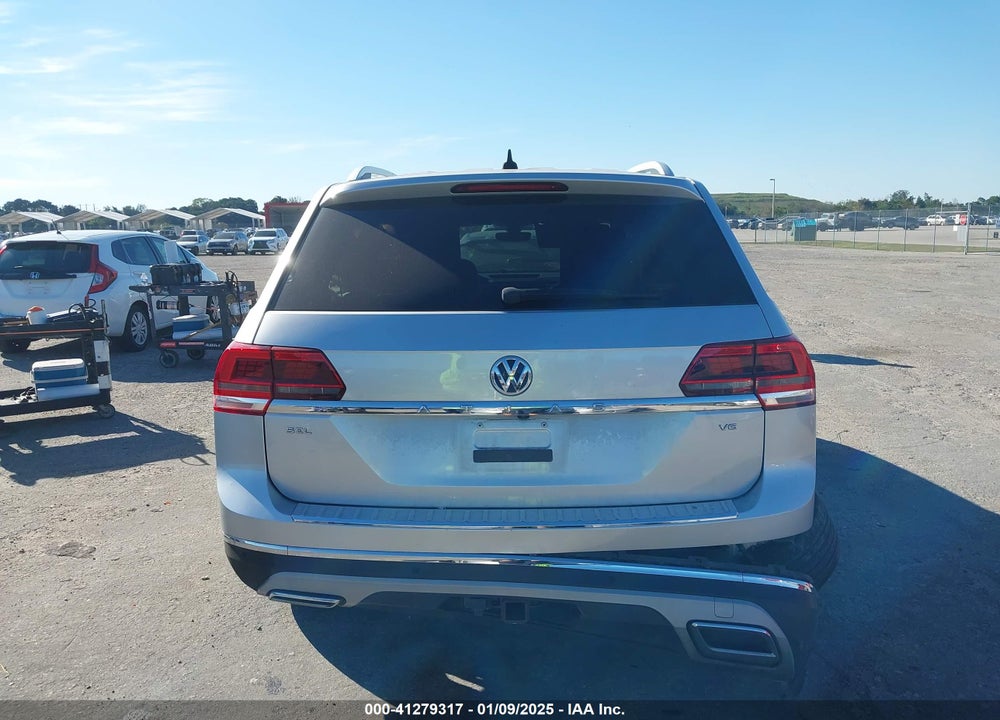 2019 VOLKSWAGEN ATLAS 3.6L V6 SEL VIN: 1V2ER2CA8KC574020