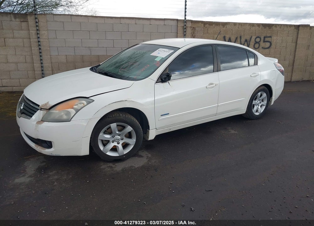 2008 NISSAN ALTIMA HYBRID VIN: 1N4CL21E28C208987