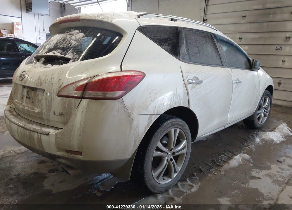 2011 NISSAN MURANO LE VIN: JN8AZ1MU6BW062004