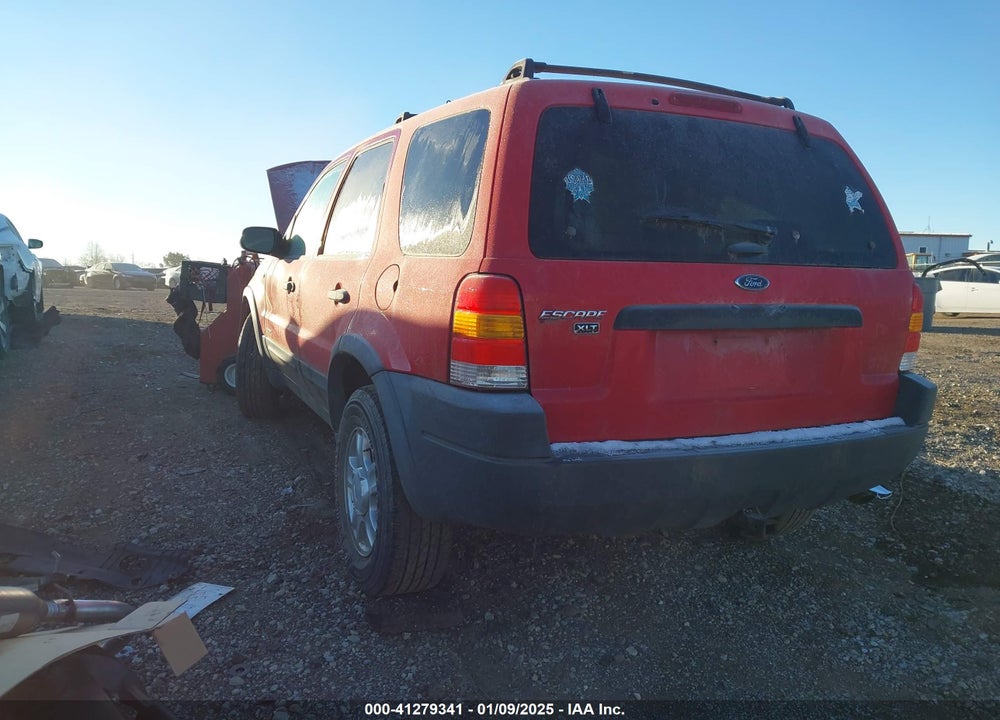 2001 FORD ESCAPE XLT VIN: 1FMYU04121KB28672