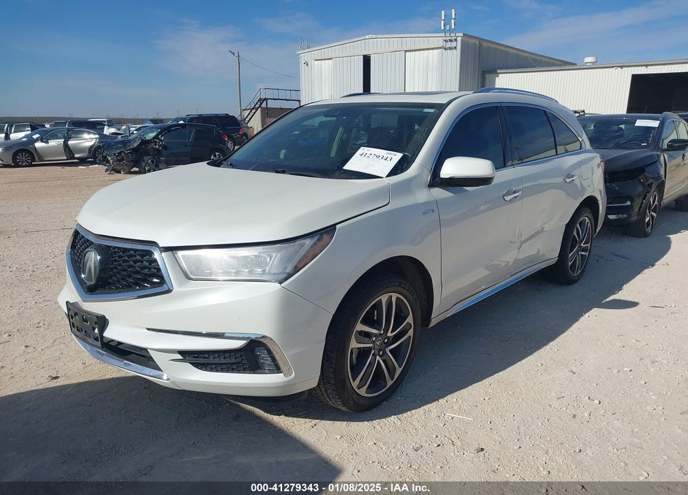 2017 ACURA MDX SPORT HYBRID ADVANCE PACKAGE VIN: 5FRYD7H72HB001549