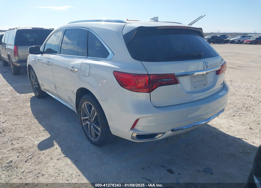 2017 ACURA MDX SPORT HYBRID ADVANCE PACKAGE VIN: 5FRYD7H72HB001549