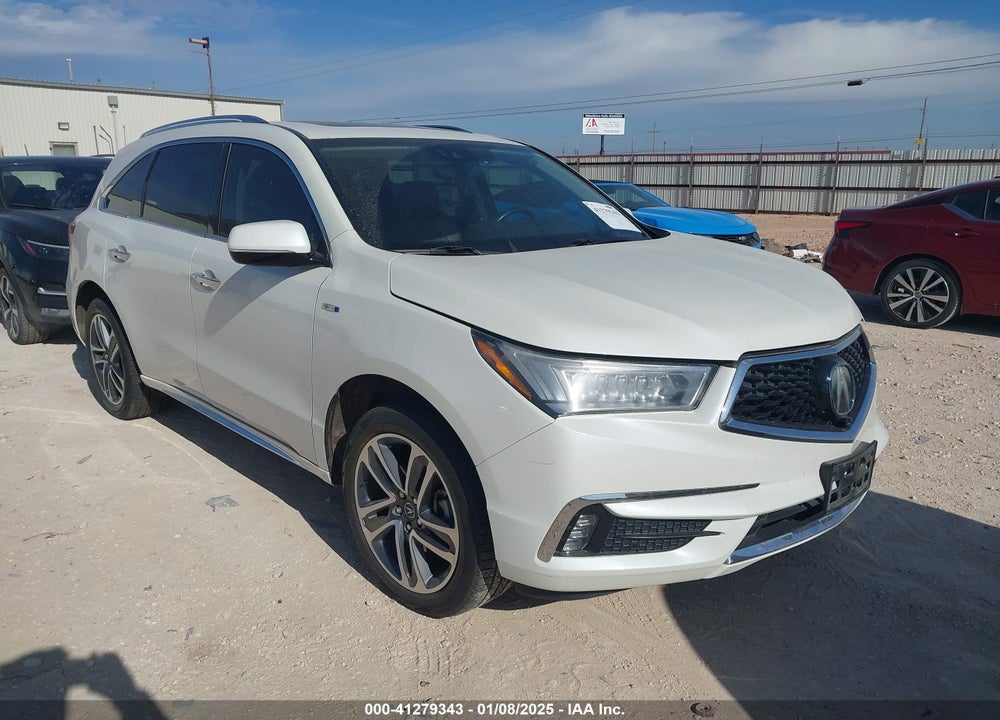 2017 ACURA MDX SPORT HYBRID ADVANCE PACKAGE VIN: 5FRYD7H72HB001549