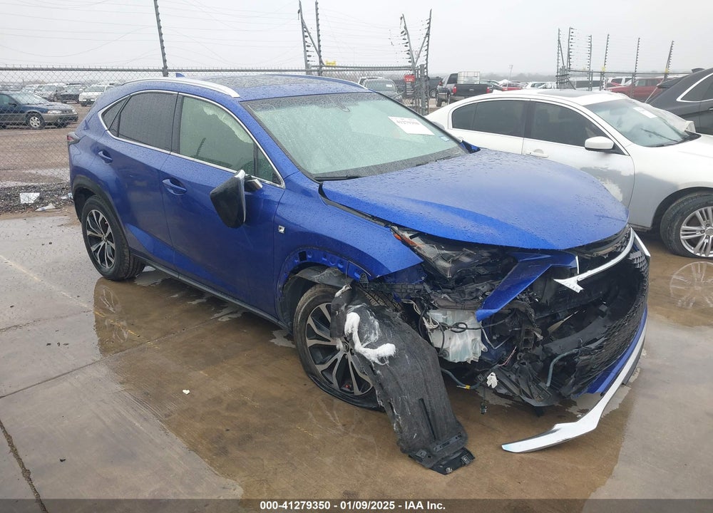 2016 LEXUS NX 200T F SPORT VIN: JTJBARBZ3G2060582