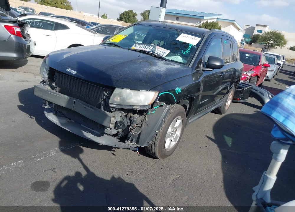 2014 JEEP COMPASS SPORT VIN: 1C4NJCBA8ED731611