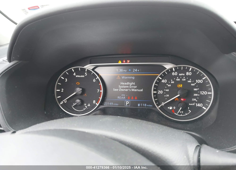 2024 NISSAN ALTIMA SR FWD VIN: 1N4BL4CV8RN357690