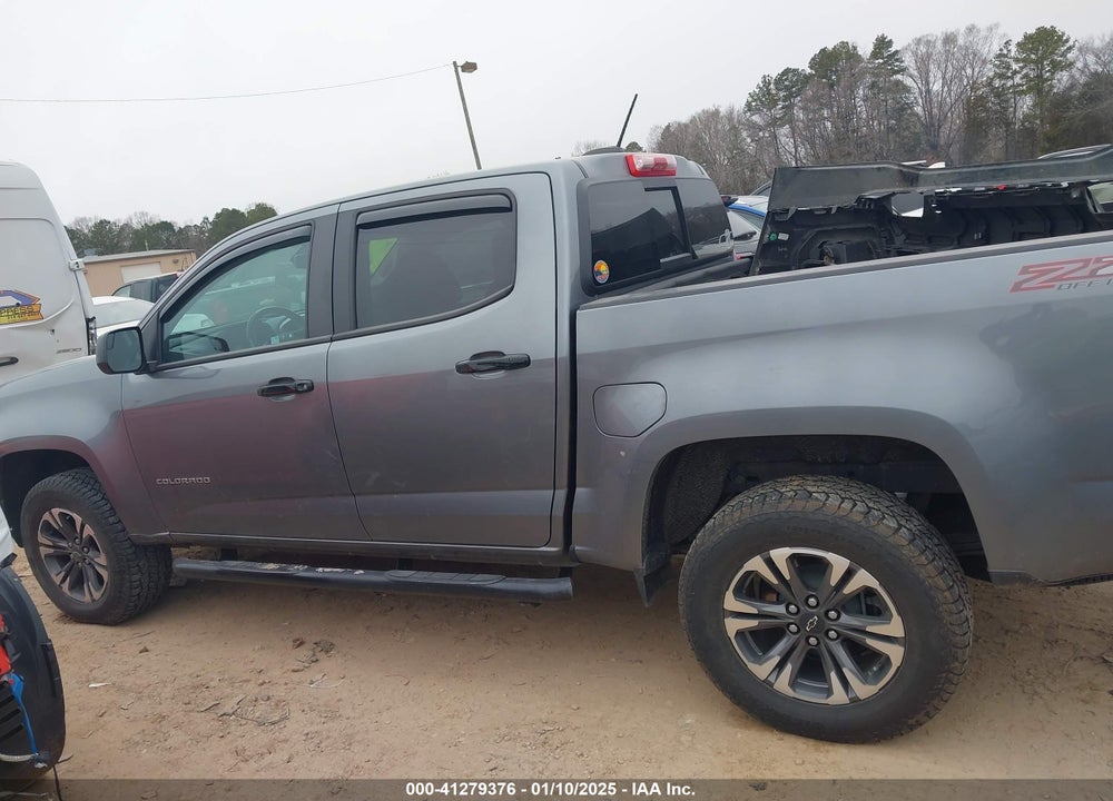 2021 CHEVROLET COLORADO 4WD SHORT BOX Z71 VIN: 1GCGTDEN2M1227210