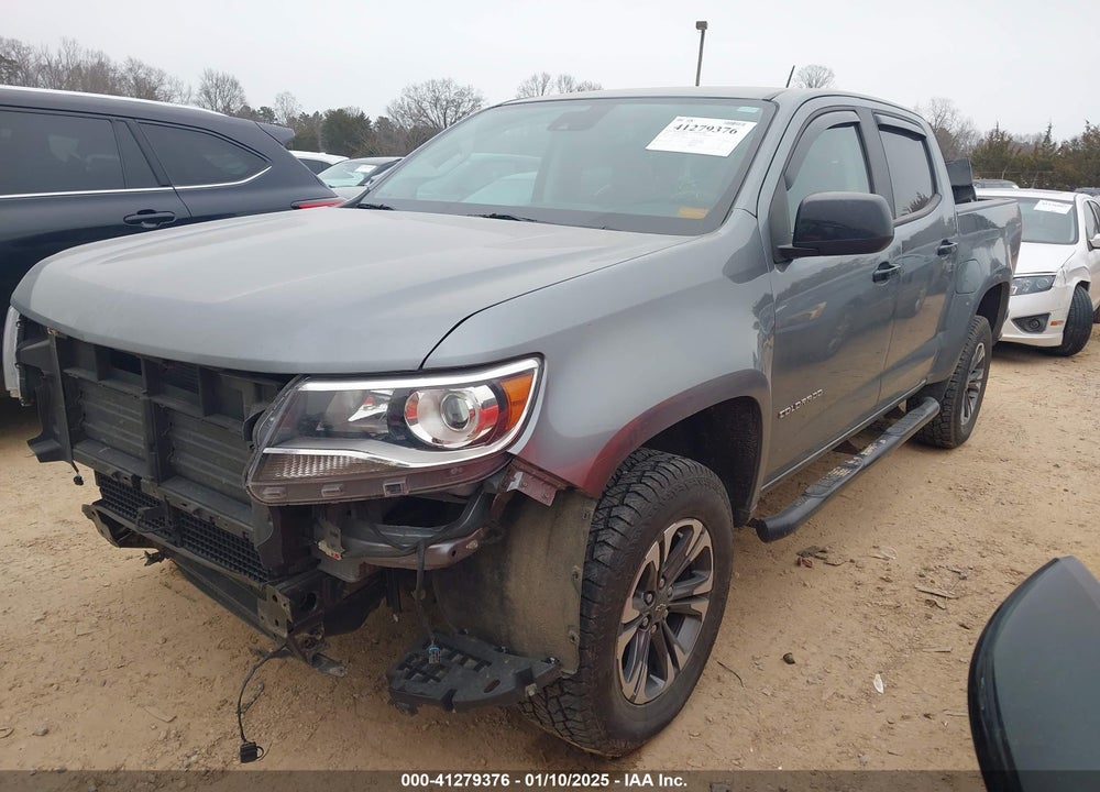2021 CHEVROLET COLORADO 4WD SHORT BOX Z71 VIN: 1GCGTDEN2M1227210